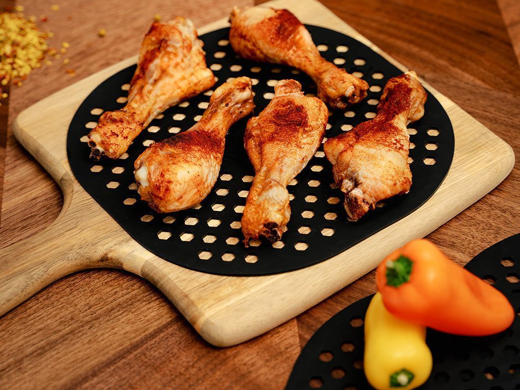 AIR FRYER LINER AND MATS 3-PACK – 4L - 3