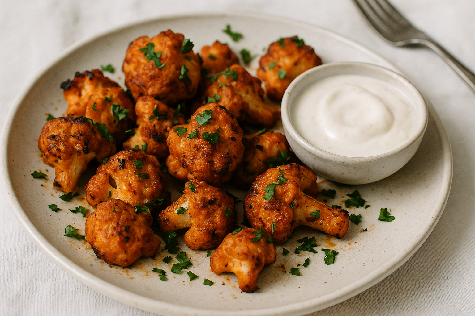 Make Buffalo Cauliflower Bites with Your ONYX Airfryer