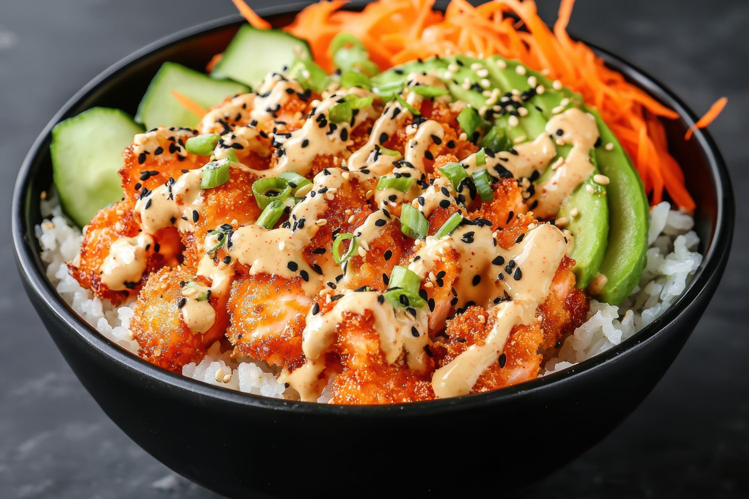Make a Crispy Salmon Poke Bowl – Easy, Crunchy & Healthy with ONYX Cookware