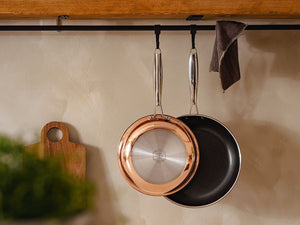 COPPER HYBRID NON-STICK FRYING PAN+SAUTÉ SET - 2 PCS - 2