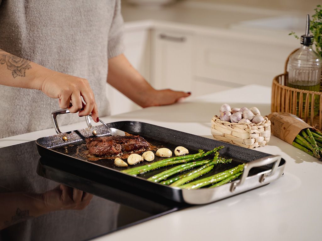 HYBRID NON-STICK GRIDDLE PLATE - 2