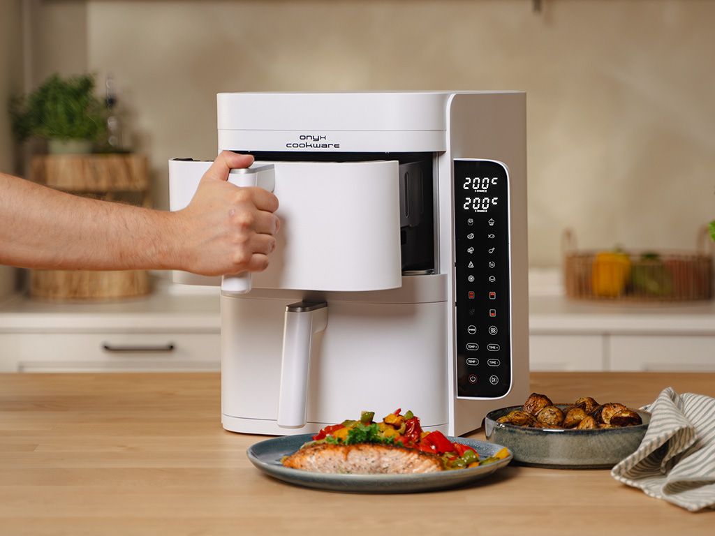 AIRFRYER - DUAL STACK 12L - WHITE - 7