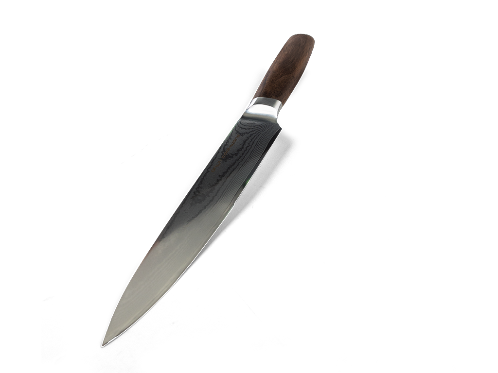Damascus carving knife 20 cm