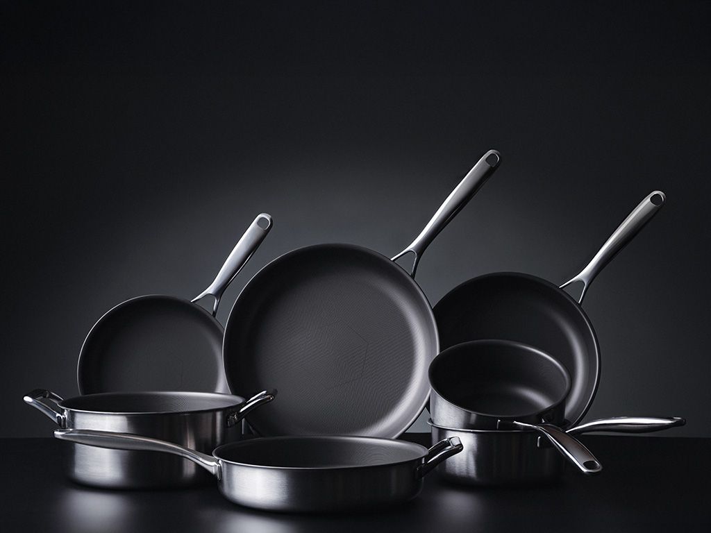ZERO – NATURAL NON-STICK FRYING PAN SET – 5PCS - 7