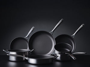 ZERO – NATURAL NON-STICK FRYING PAN SET – 5PCS - 7