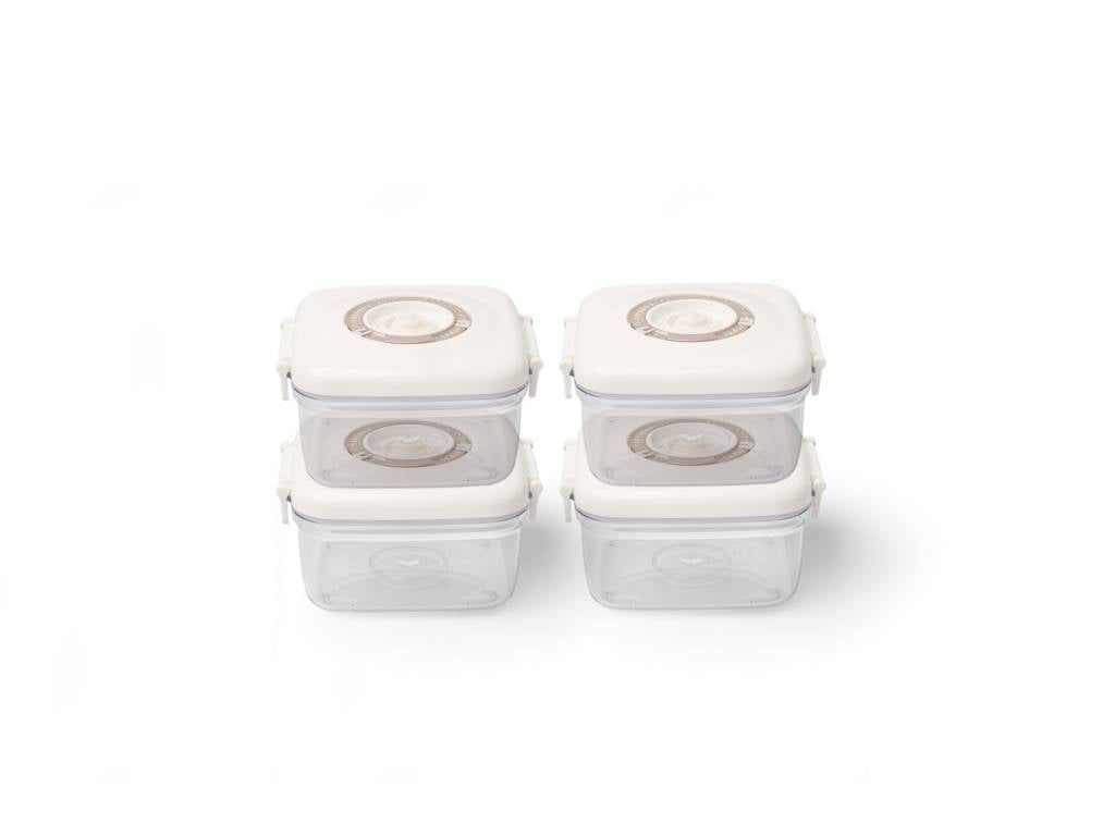 Vacuum Storage Container 700ML Set - 4-PC - 1