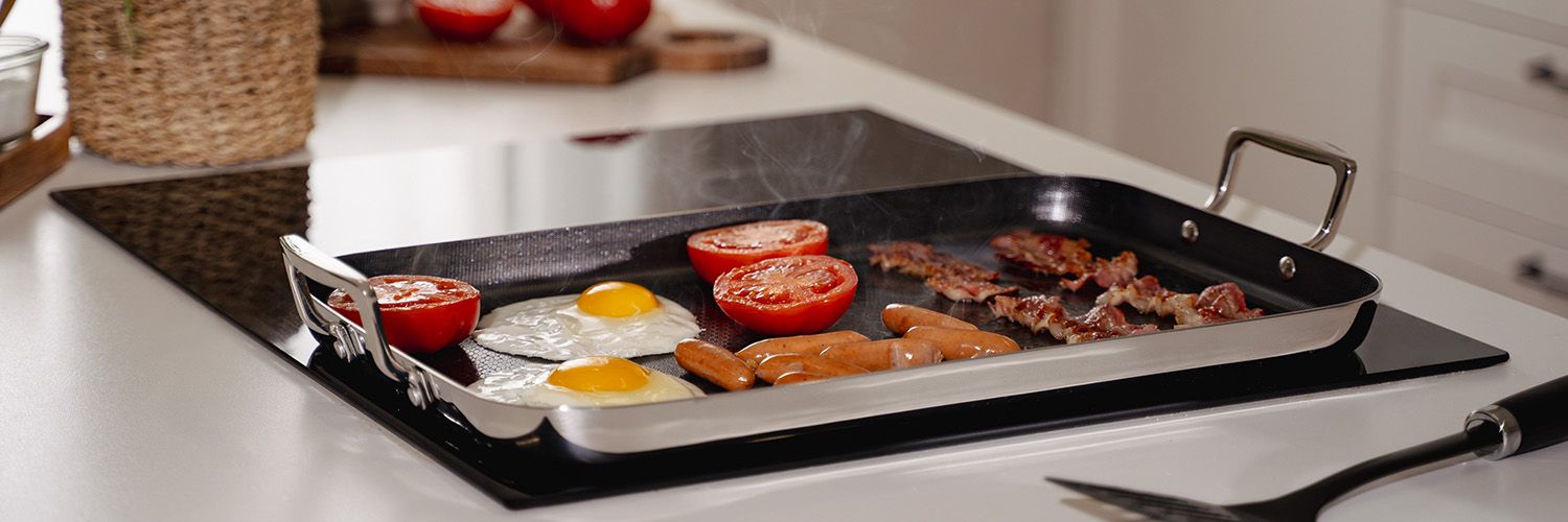 HYBRID NON-STICK GRIDDLE PLATE