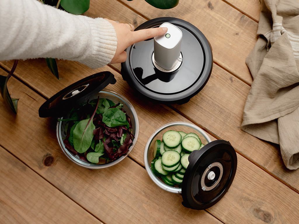 ROUND VACUUM GLASS CONTAINER – 930ML - 5
