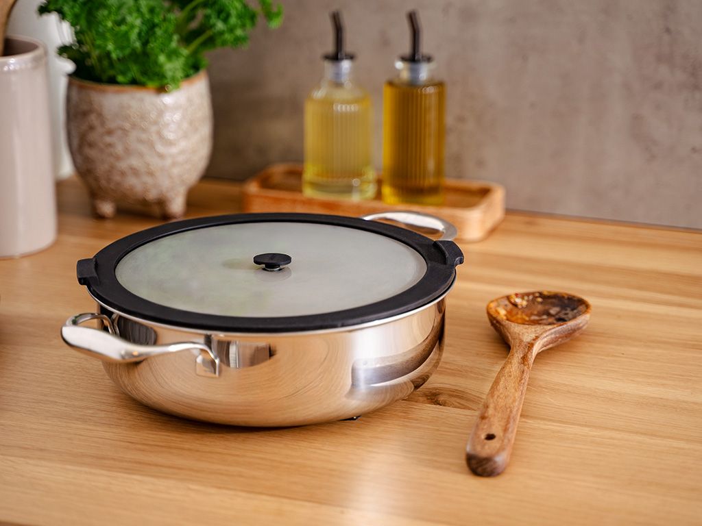 STORAGE GLASS LID – 18CM - 2