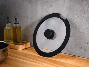 GLASS LID SET FOR DETACHABLE HANDLE – 26/30 CM - 2