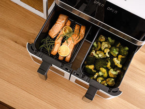 AIRFRYER - DUAL - COMPLETE SET - 13