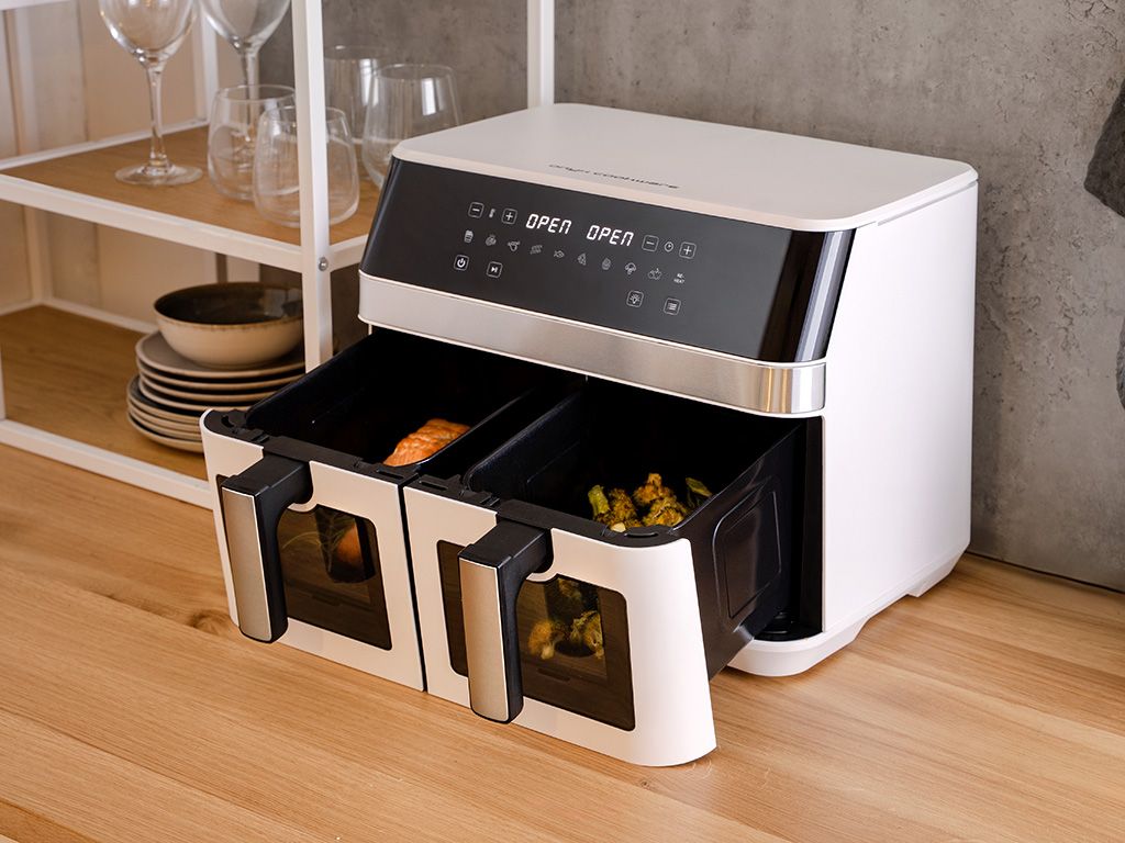 AIRFRYER - DUAL - COMPLETE SET - 3