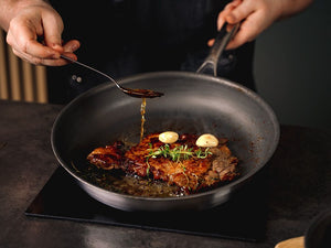 ZERO – NATURAL NON-STICK FRYING PAN SET – 3PCS - 8