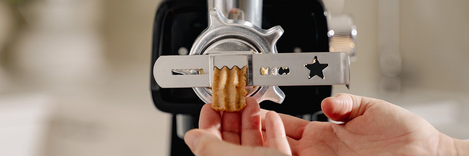 COOKIE PLATE FOR MEAT GRINDER