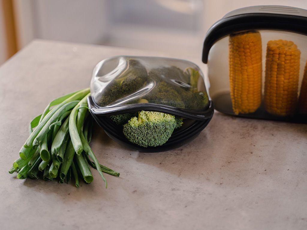 SILICONE STORAGE BAG 1000ML- 3PC - 3