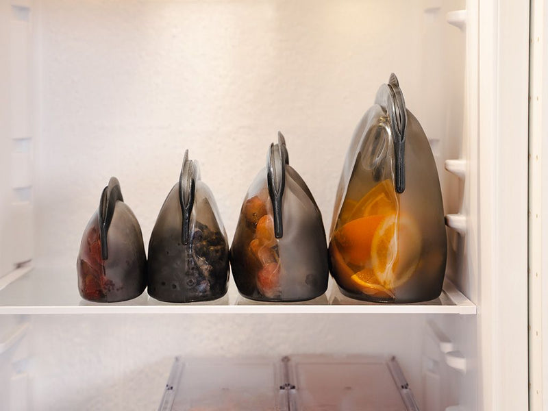 MIXED SILICONE STORAGE BAGS
