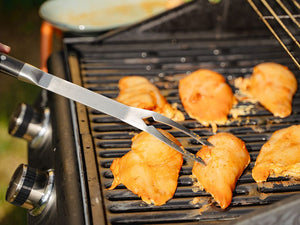 STAINLESS STEEL BBQ FORK - 4