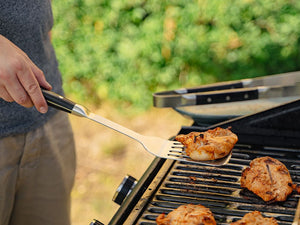 STAINLESS STEEL BBQ SPATULA - 4