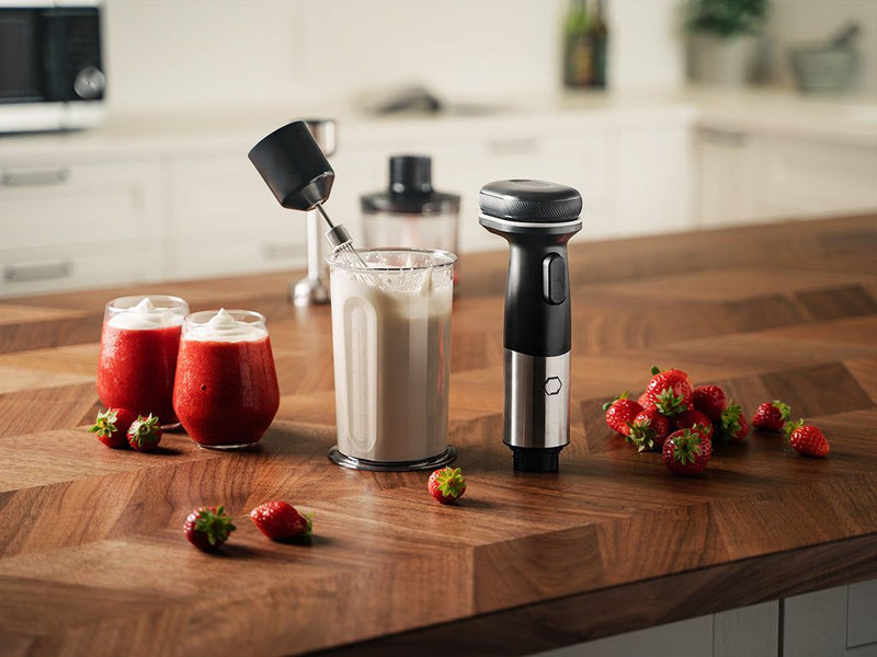 CORDLESS IMMERSION BLENDER WITH BATTERY