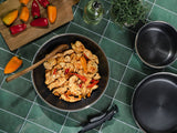 HANDLELESS WOK 30CM