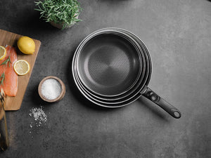 FRYING PAN WITH DETACHABLE HANDLE 30CM SET - 7