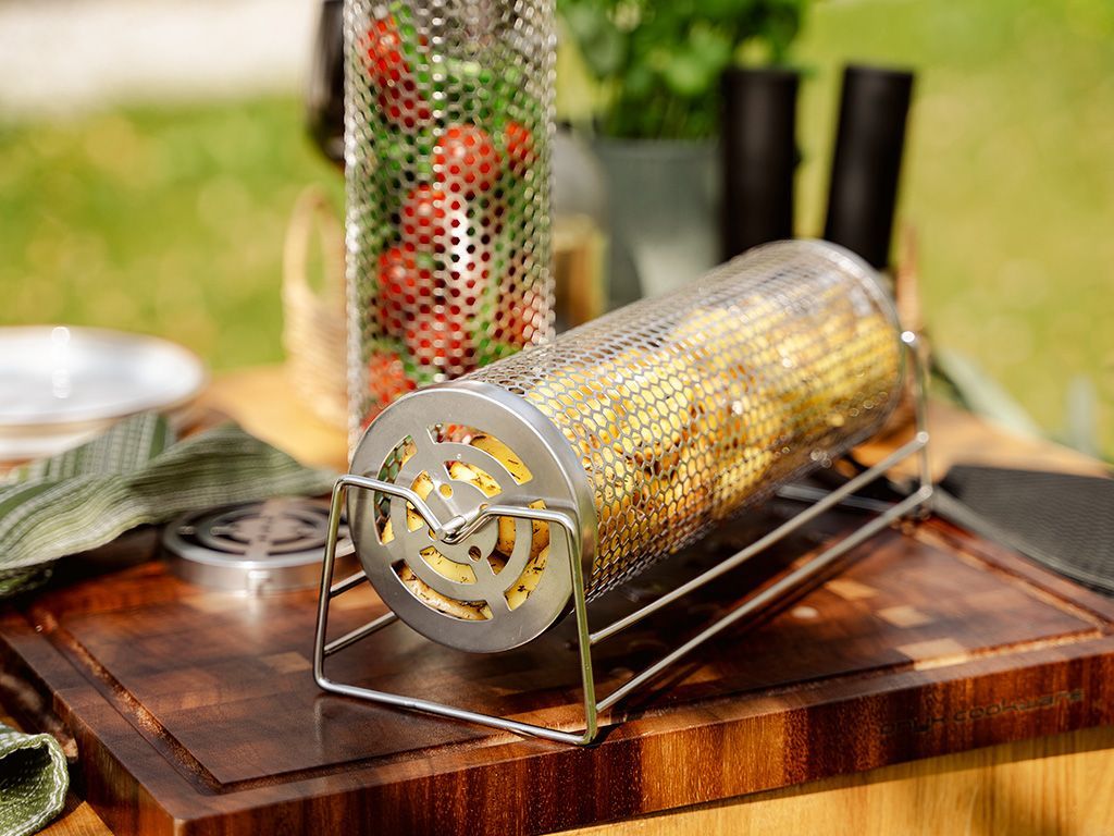 GRILL BASKET CYLINDER – MEDIUM - 4