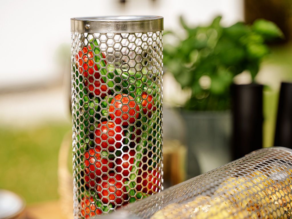 MIXED GRILL BASKET CYLINDER SET - 2