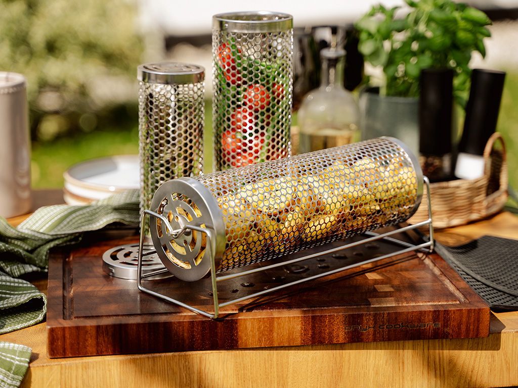 GRILL BASKET CYLINDER – MEDIUM - 6