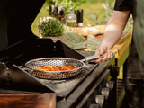BBQ GRILL PAN WITH DETACHABLE HANDLE 28CM