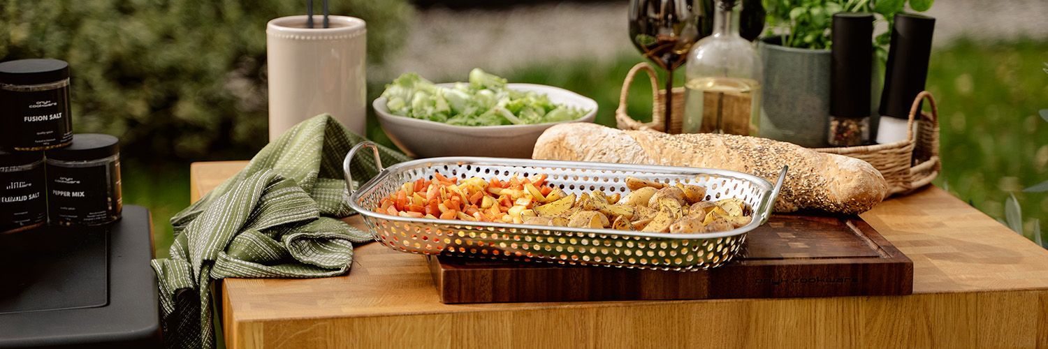 BBQ GRILLING TRAY – 2PC - 7