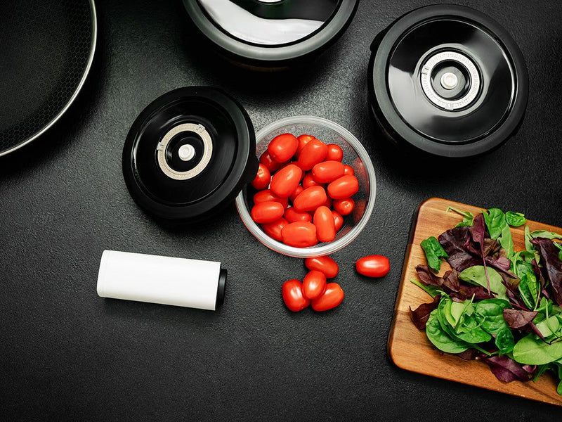 ROUND VACUUM GLASS CONTAINER – 1400ML
