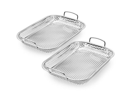 BBQ GRILLING TRAY – 2PC - 1