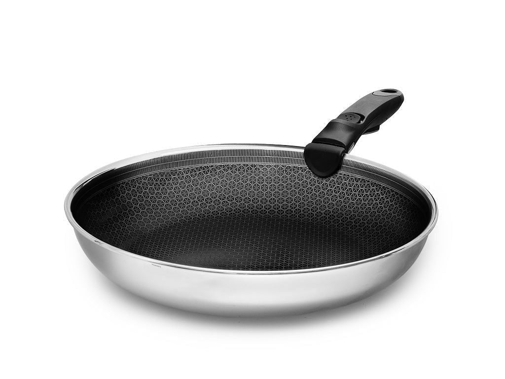 FRYING PAN WITH DETACHABLE HANDLE 28CM SET - 1