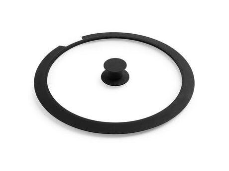 HANDLELESS GLASS LID – 26CM - 1