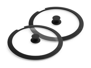 GLASS LID SET FOR DETACHABLE HANDLE – 28/30 CM - 1