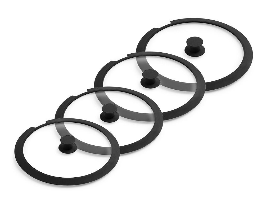 GLASS LID SET FOR DETACHABLE HANDLE – 24/26/28/30 CM - 1