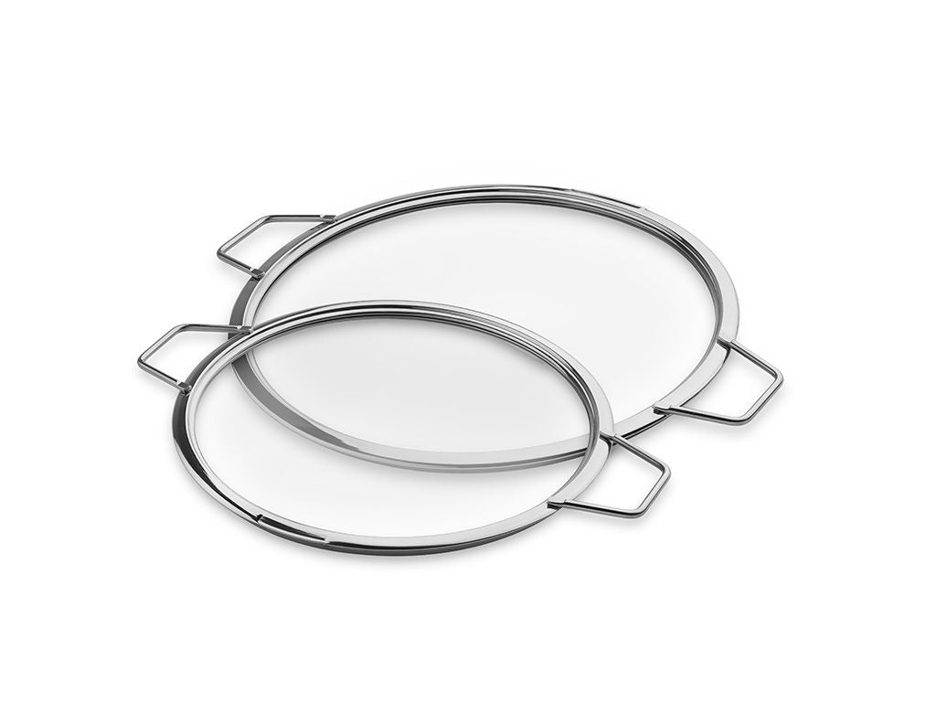 STABELBARE GLASLÅG – 26/ 30 CM – 2 DELE - 1