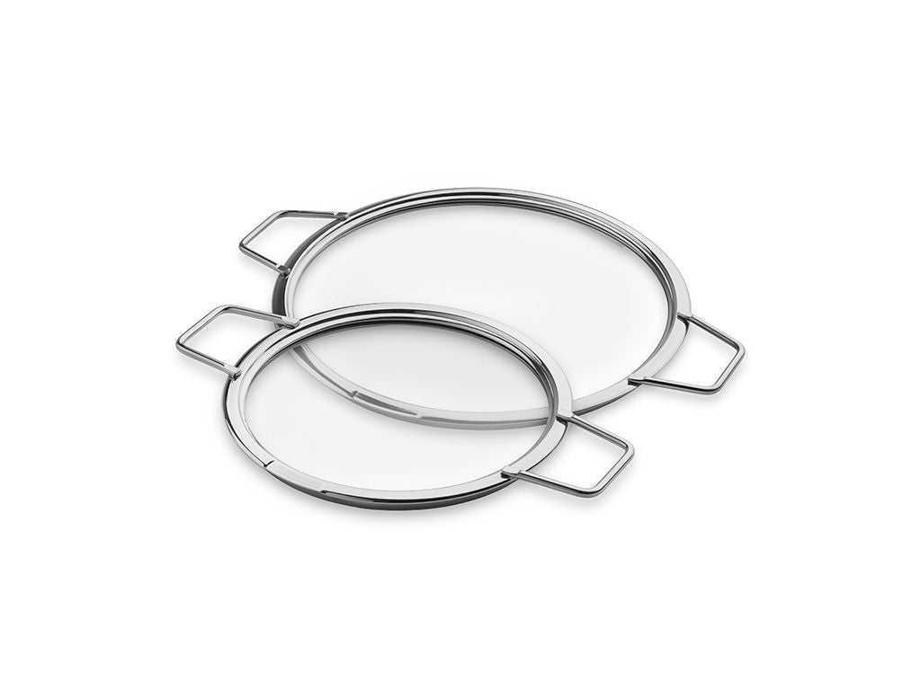 STABELBARE GLASLÅG – 18/ 24 CM – 2 DELE - 1