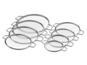 STACKABLE GLASS LIDS – 14/18/20/24/26/28/30/32 CM – 8 PCS - 1