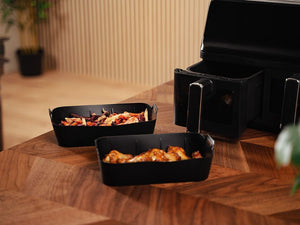 AIR FRYER LINER AND MATS 3-PACK – DUAL - 5