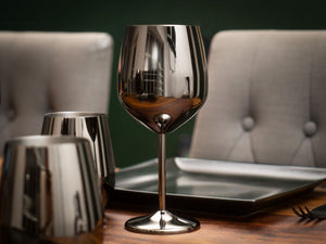 STAINLESS STEEL WINE GLASS - 7