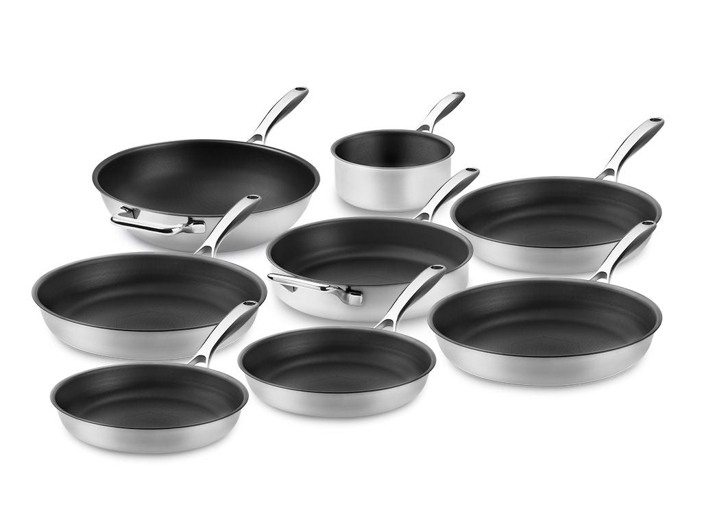 ZERO – NATURAL NON-STICK COOKWARE SET - 8PCS - 1