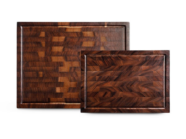 WALNUT CUTTING BOARD - 2PC
