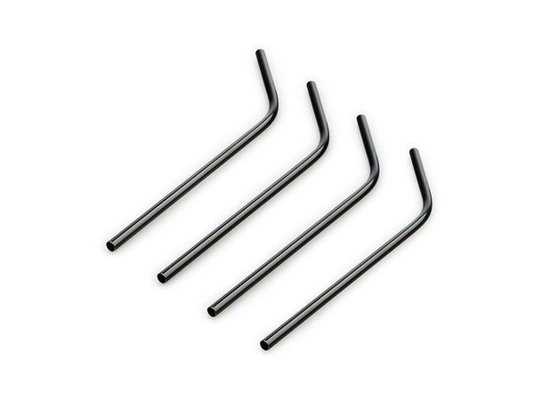 REUSABLE STEEL STRAWS - CURVED