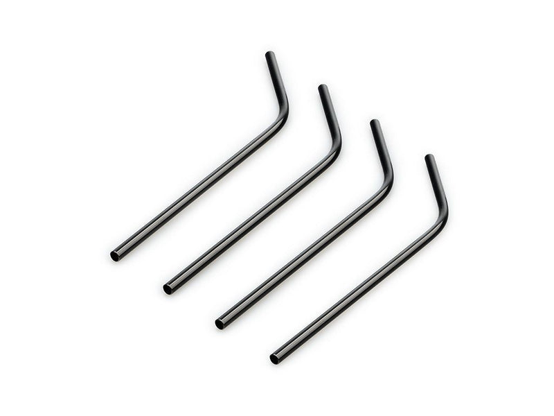 REUSABLE STEEL STRAWS - CURVED