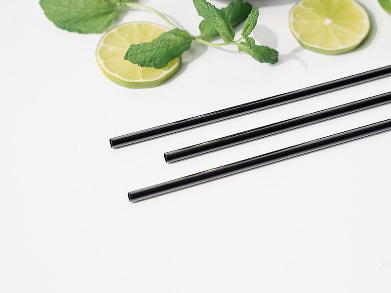 REUSABLE STEEL STRAWS - STRAIGHT