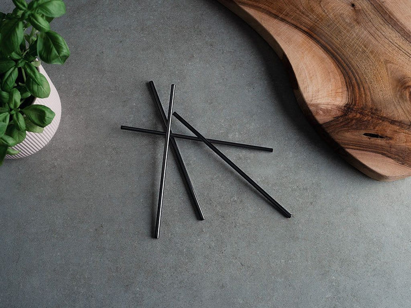REUSABLE STEEL STRAWS - STRAIGHT