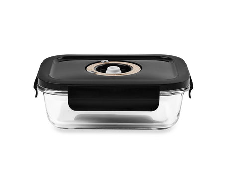 RECTANGLE VACUUM GLASS CONTAINER - 630ML - 1