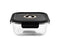 SQUARE VACUUM GLASS CONTAINER - 800ML