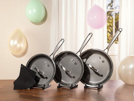 COMPLETE ZERO PAN SET – 3 PIECES - 1
